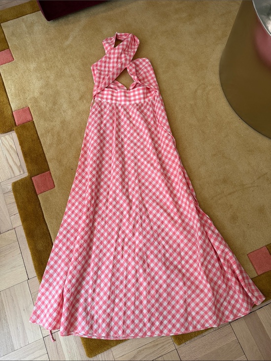 Longchamp Dresses & Skirts - Longchamp Pink Gingham Dress